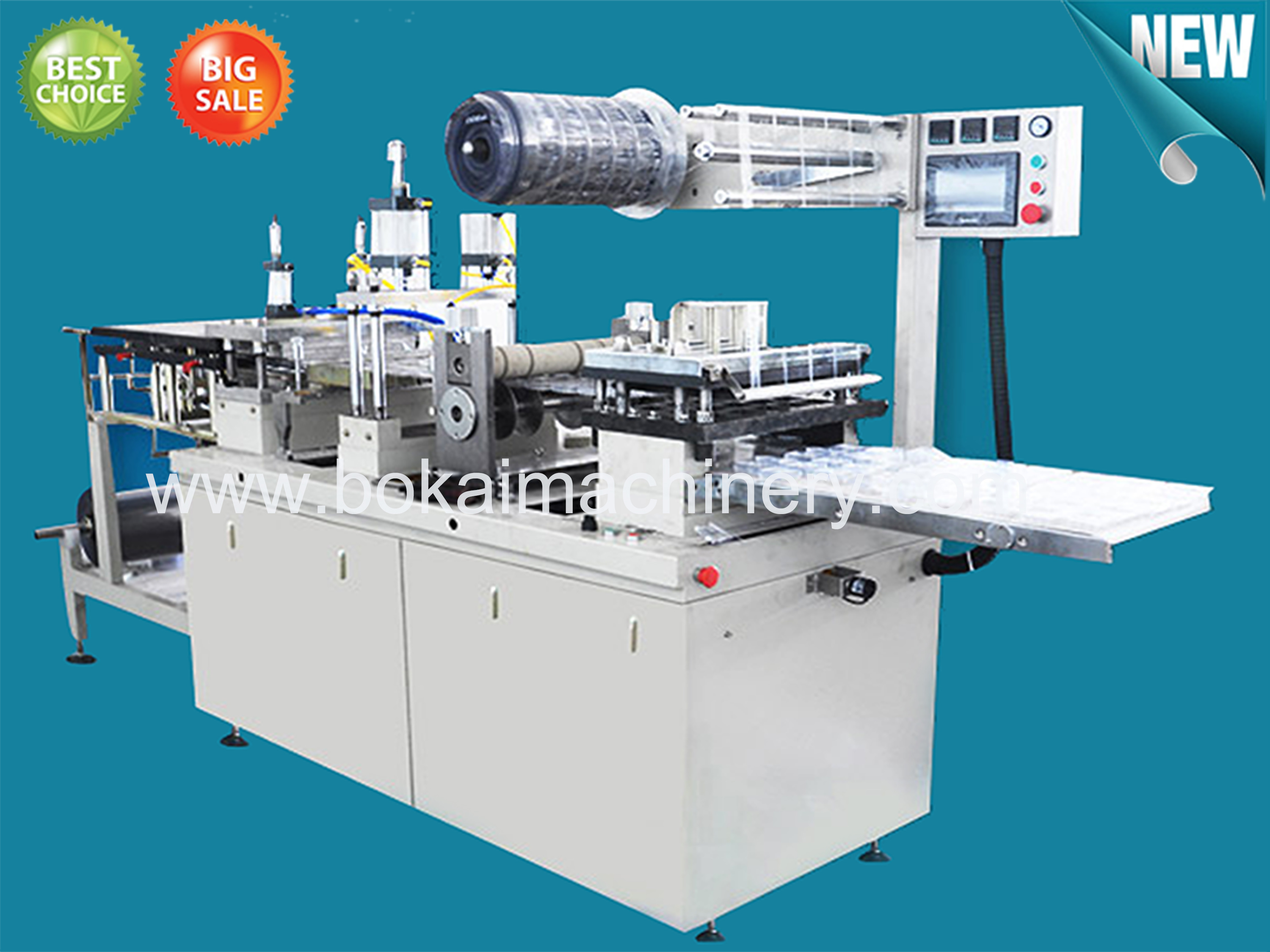 DP-420S Plastic Lid Thermoforming Machine